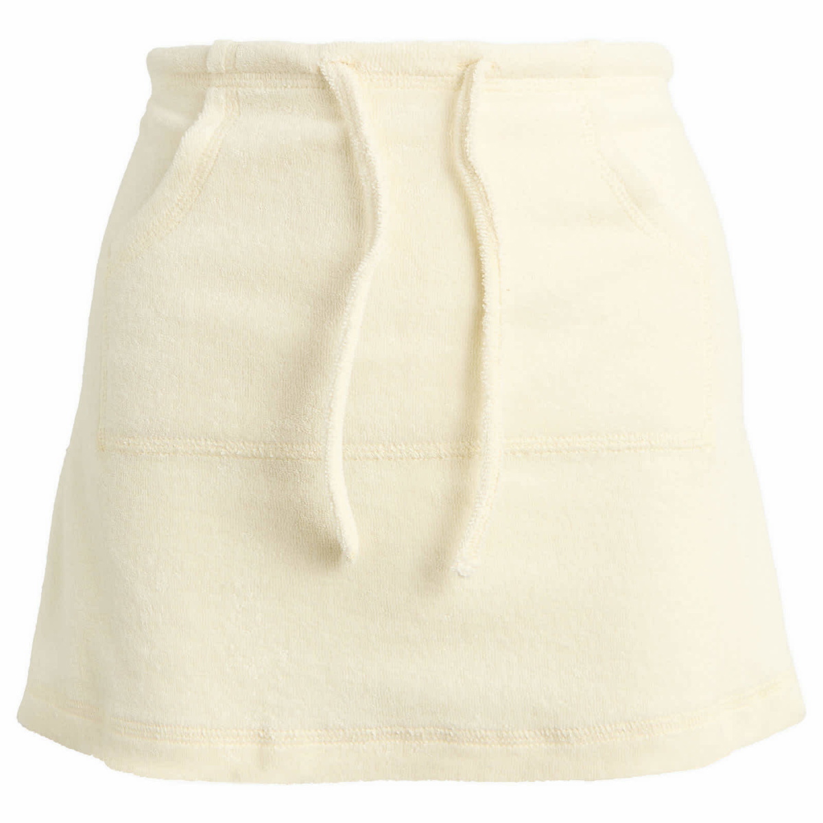 Fruity Booty Women's Olsen Towel Skirt in Ecru
