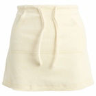 Fruity Booty Women's Olsen Towel Skirt in Ecru