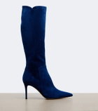 Gianvito Rossi Suede knee-high boots