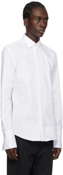 Hugo White French Cuff Shirt