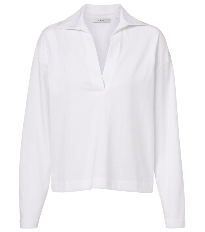 Photo: Vince Cotton polo shirt