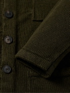 Inis Meáin - Pub Jacket Linen Cardigan - Green