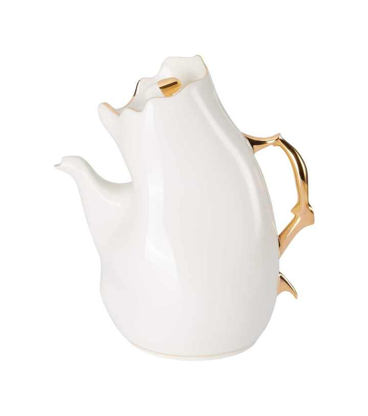 Photo: Seletti Meltdown porcelain teapot by JordanLuca