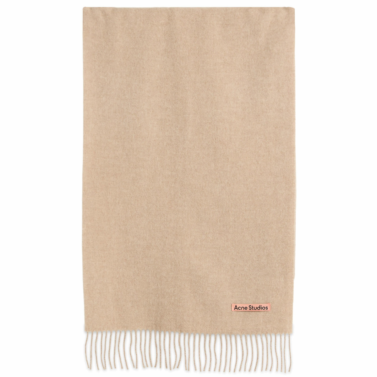 Acne Studios Canada Narrow New Scarf in Oatmeal Melange 