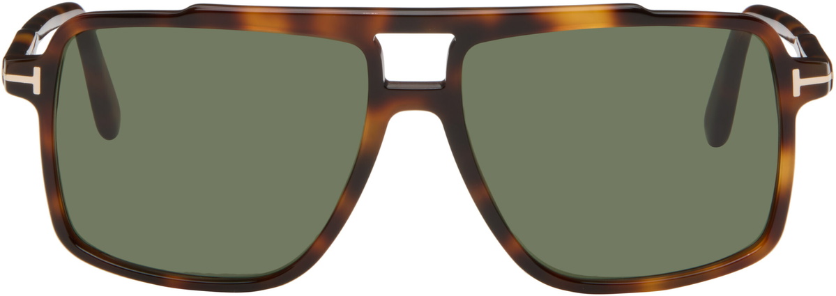 TOM FORD Brown Kemp Sunglasses