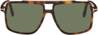 TOM FORD Brown Kemp Sunglasses