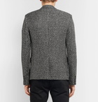 Saint Laurent - Silver Slim-Fit Woven Blazer - Silver