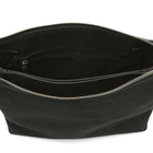 DUNST Women's 2 Way Suede Cross Body Bag in Black 