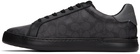 Coach 1941 Black Lowline Low-Top Sneakers