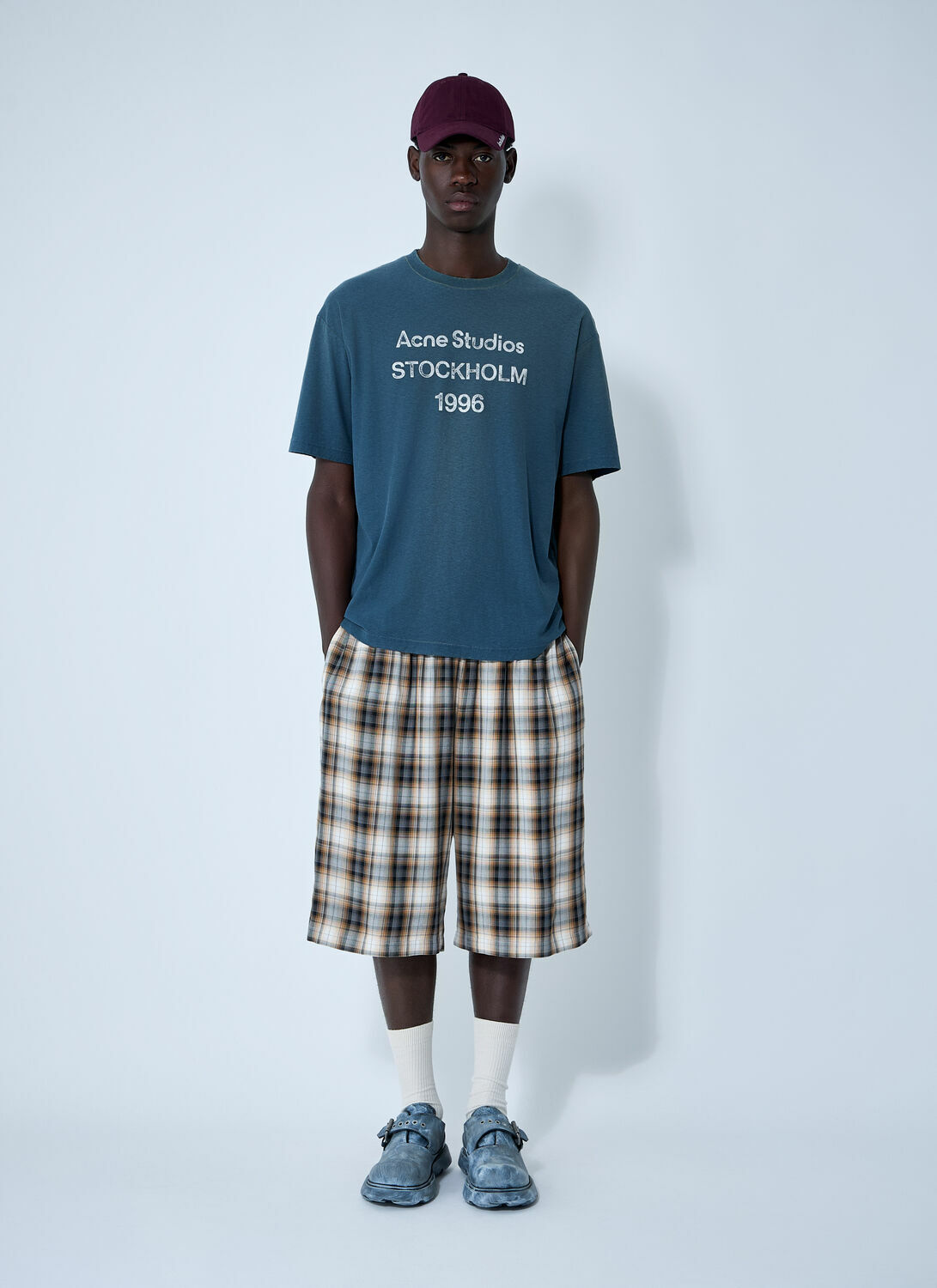 Acne Studios Check Shorts