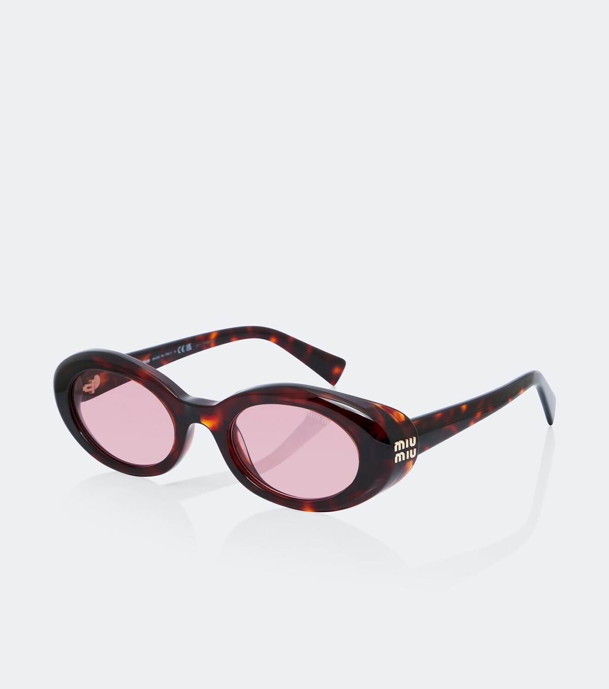 Miu Miu Rêverie oval sunglasses