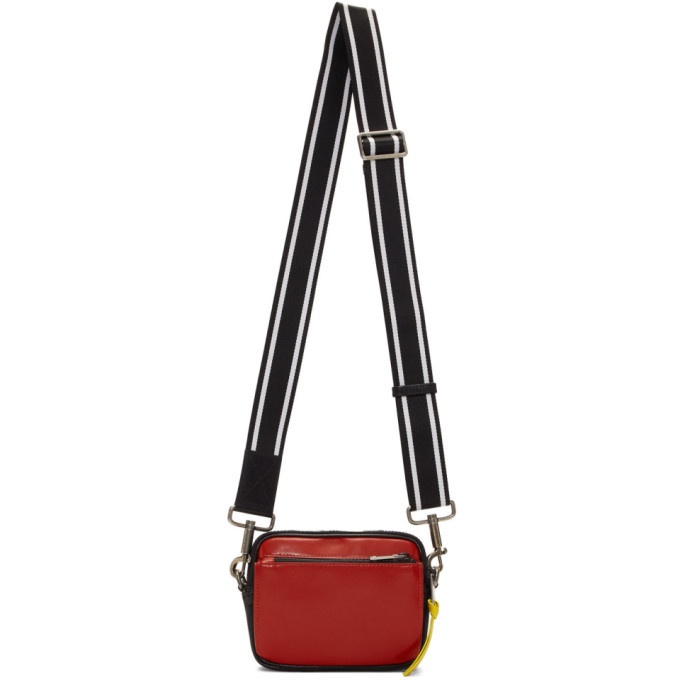 Photo: Givenchy Red and Black MC3 Messenger Bag