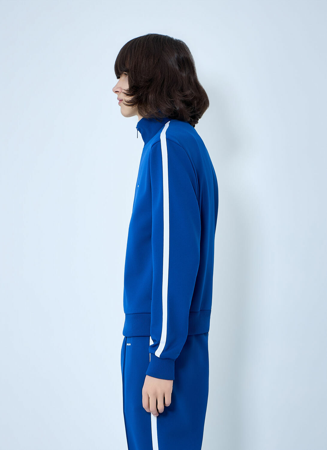 Prada Zip-Front Track Jacket