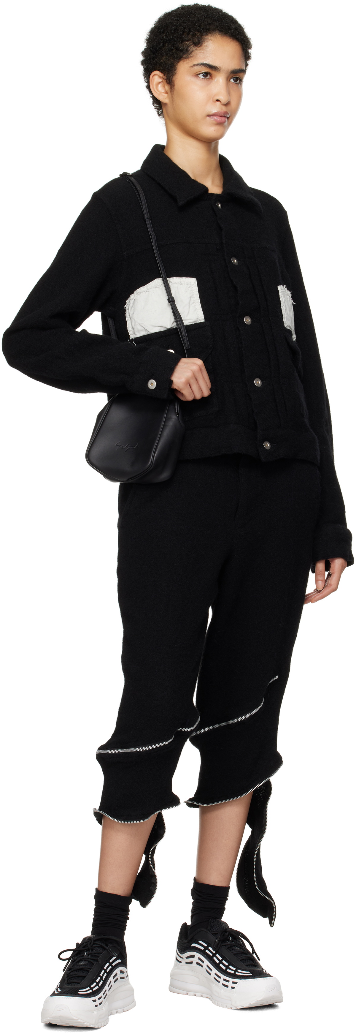 Black Comme des Garçons Black Tweed Jacket