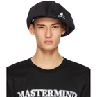 mastermind WORLD Black Skull Beret