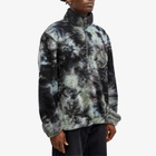 New Amsterdam Surf Association Men's Oyster Half Zip Fleece in Tie Dye