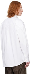 Alexander Wang White Classic Button-Up Shirt