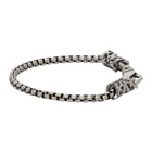 Emanuele Bicocchi Silver Tubular Chain Bracelet