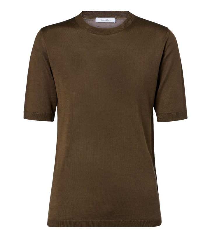 Photo: Max Mara Silk and cashmere top