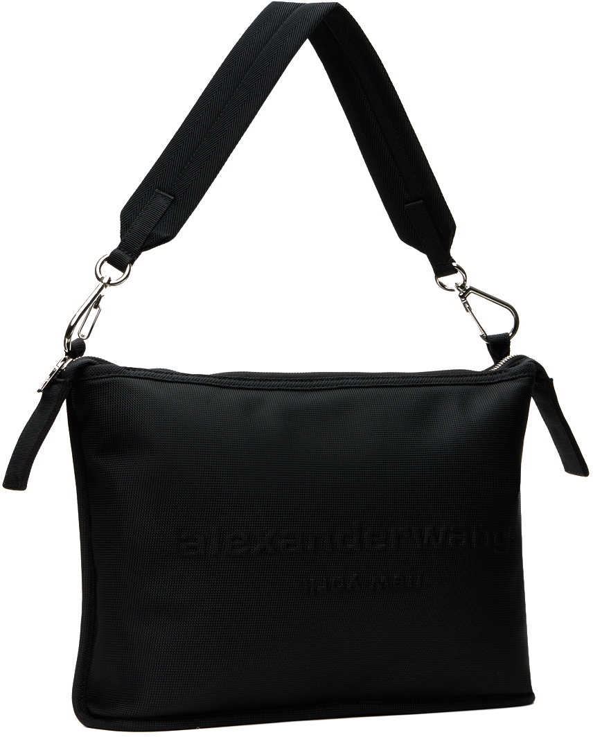 alexsander wangブラックナイロン ボディバッグ Alexander Wang Black Punch Tech Shoulder Bag Alexander Wang