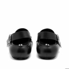 Jil Sander Sabot Mule Shoes in Black