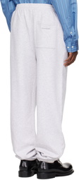 Acne Studios Gray Cotton Sweatpants