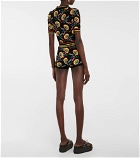 Paco Rabanne - Floral jacquard shorts