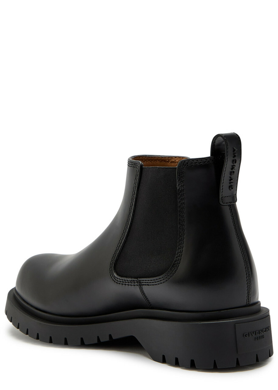 Givenchy Leather Chelsea Boots Black