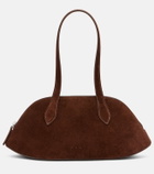 Aesther Ekme Cosmo suede bowling bag