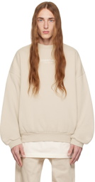 Fear of God ESSENTIALS Taupe Crewneck Sweatshirt