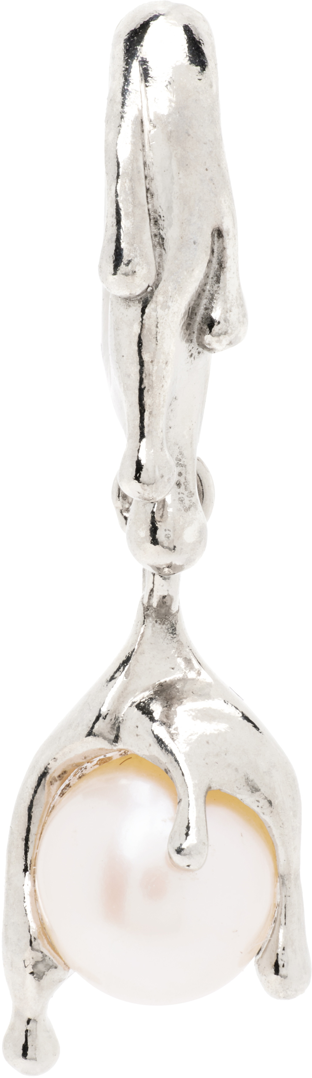 Alan Crocetti Nano Pearl Melt Single Earring