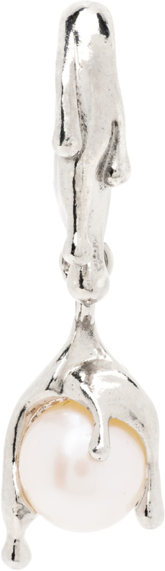 Photo: Alan Crocetti Nano Pearl Melt Single Earring