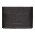 Bottega Veneta Black Leather Card Holder