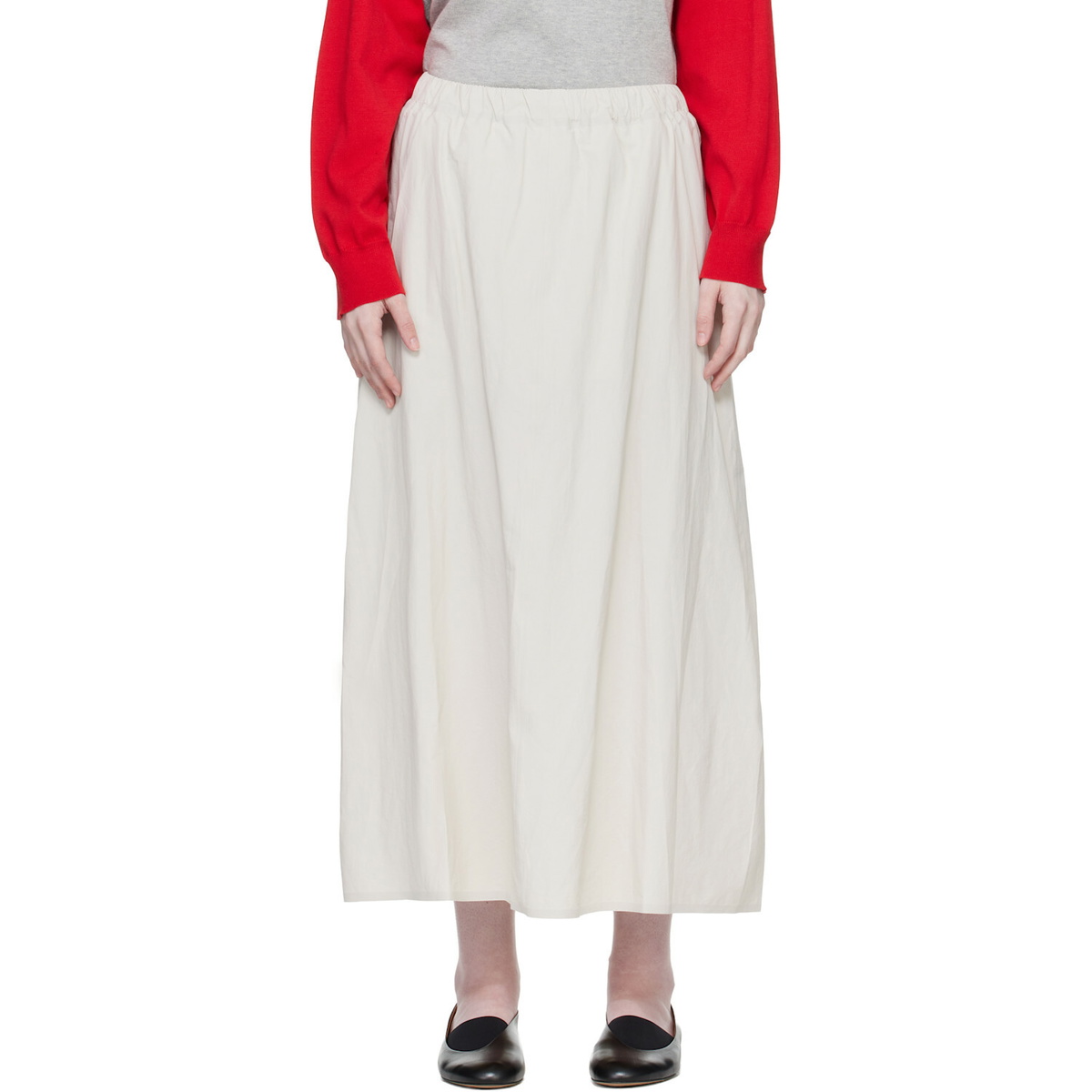 Veilance Off-White Carbene SL Midi Skirt