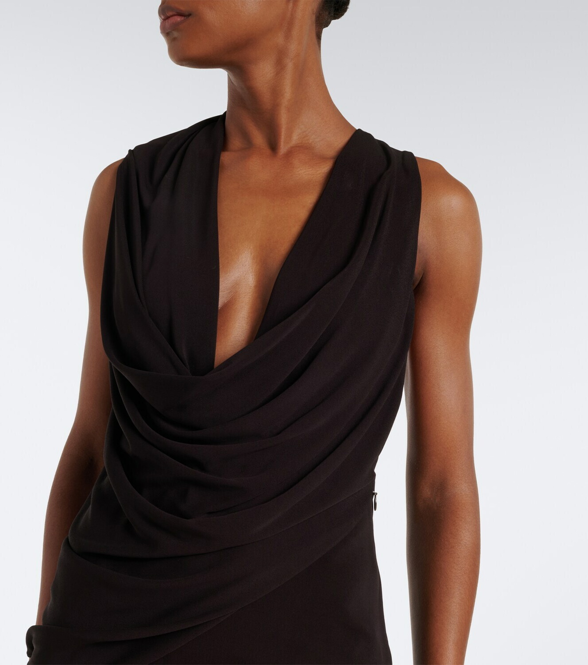 Tom Ford Crêpe jersey midi dress