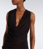 Tom Ford Crêpe jersey midi dress
