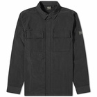 Barbour Men's International Cylinder Overshirt in Black