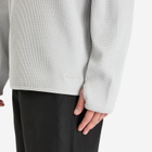 Snow Peak Men's Dry Waffle Hoodie in Light Grey