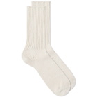 Thunders Love Men's Colour Block Collection Sock in Raw White