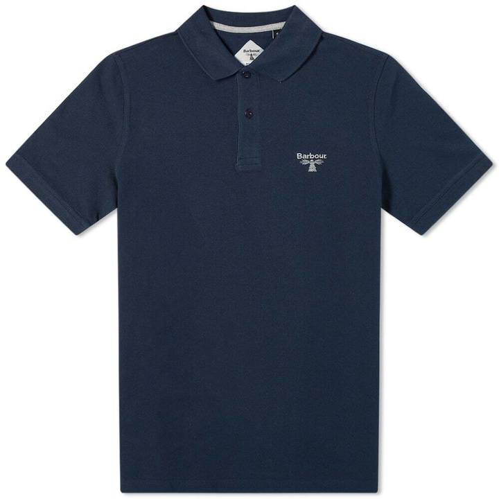 Photo: Barbour Men's Beacon Polo Shirt in New Navy