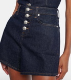 7 For All Mankind Kori high-rise denim shorts