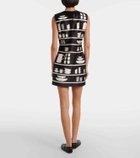 JW Anderson Mini Shift printed minidress