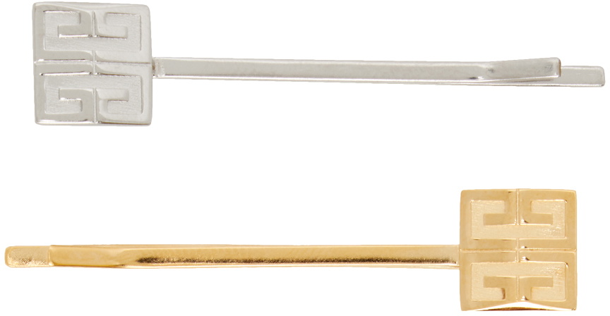 Givenchy Gold & Silver 4G Hair Clips Givenchy display picture 3