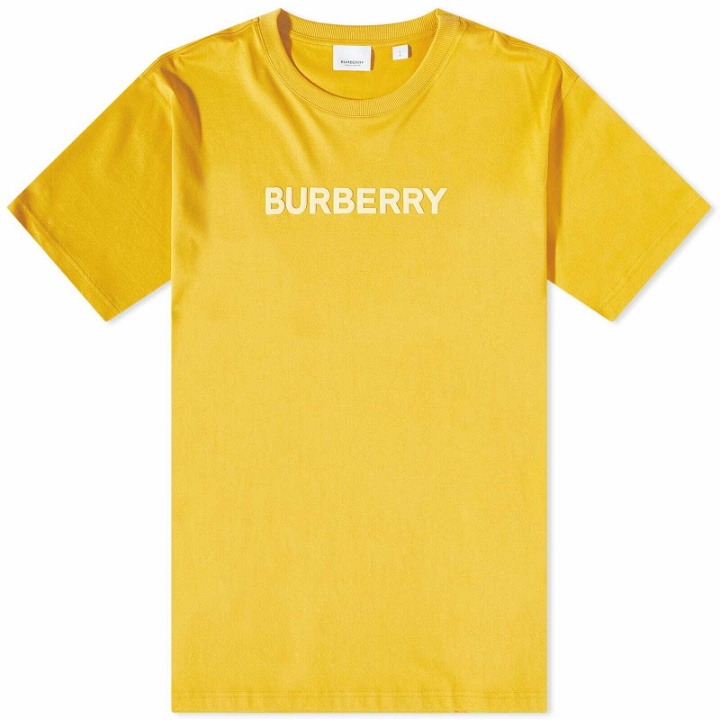 Photo: Burberry Men's Harriston Logo T-Shirt in Marigold