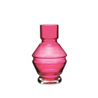Raawii Relae Small Vase in Rubine Red