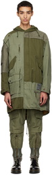 Undercoverism Khaki Paneled Coat