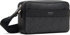 Ferragamo Black & Gray Crossbody Bag