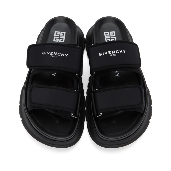 Givenchy Black Spectre Sandals Givenchy