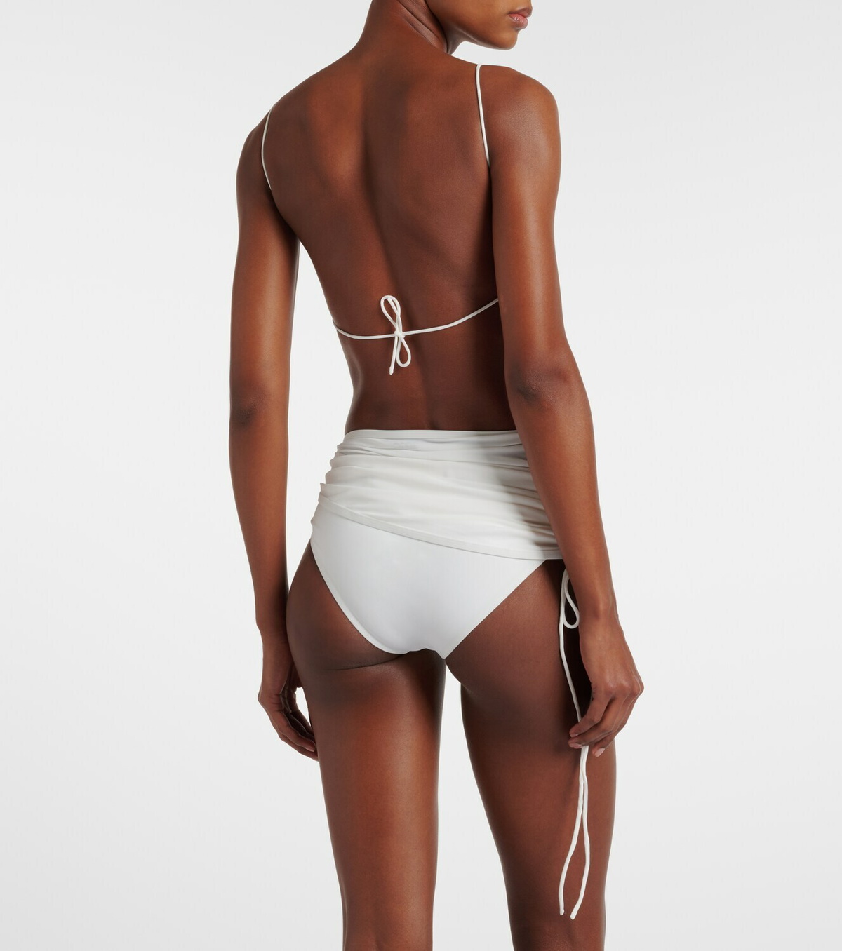 Christopher Esber Orbit ruched bikini bottoms