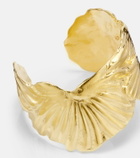 Ysso Birth of Venus 24kt gold-plated cuff bracelet